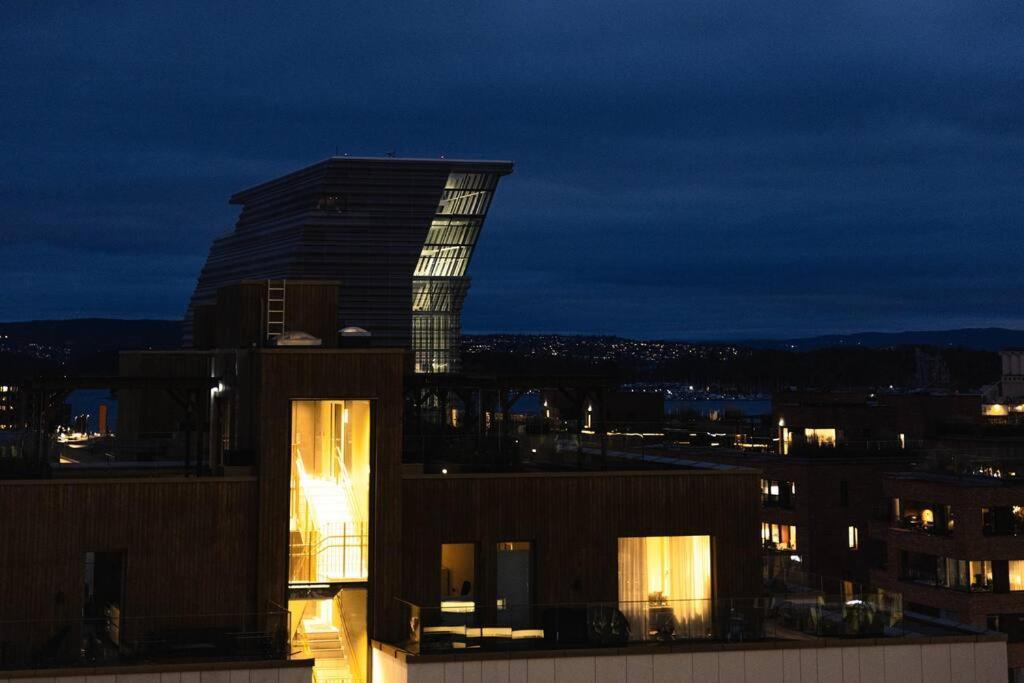 Modern 3Bed Room Sea View Apartment @ Oslo Barcode Eksteriør billede