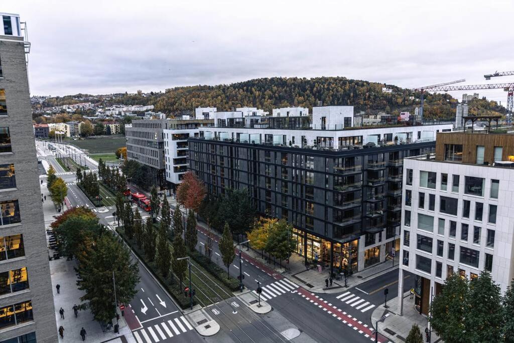 Modern 3Bed Room Sea View Apartment @ Oslo Barcode Eksteriør billede